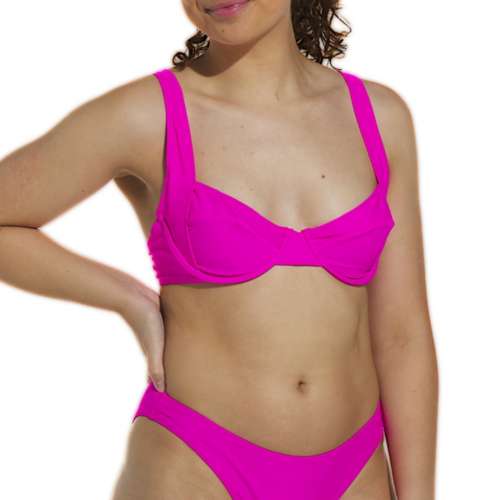 Women's GOOD AMERICAN Support Demi Swim Bikini Top