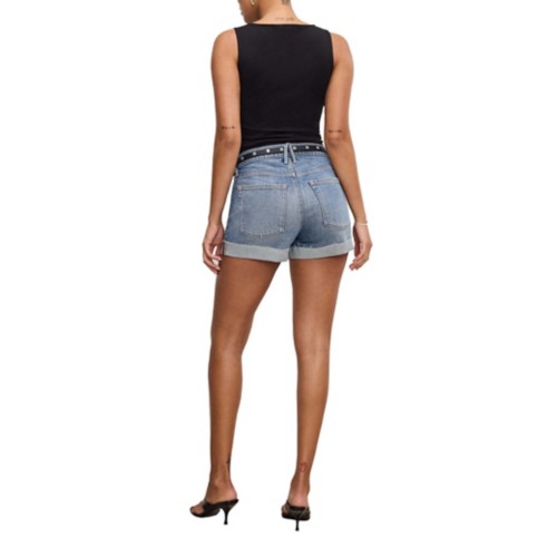Women's GOOD AMERICAN Good Girlfriend Jean Shorts