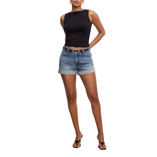 Women's GOOD AMERICAN Good Girlfriend Jean Shorts