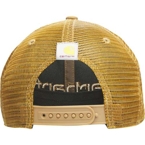Men's Carhartt Canvas Mesh-Back Logo Snapback Hat