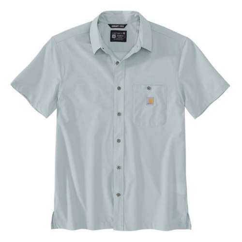 Mens Carhartt Force Sun Defender Relaxed Fit Lightweight Button Up