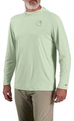 Men's Carhartt Force Sun Defender Lightweight Hooded Short Graphic Long Sleeve T-Shirt