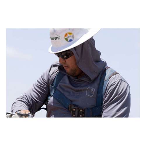 Men's Carhartt Force Sun Defender Lightweight Hooded Logo Graphic