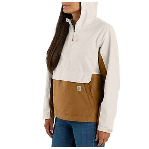 Women's Carhartt Rain Defender Loose Fit Lightweight Packable Anorak Rain Jacket