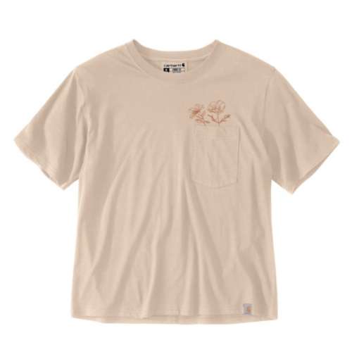 Women's Carhartt Tencel Flower Pocket T-Shirt