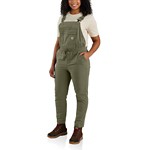 Women's Carhartt Force Relaxed Fit Ripstop Overalls - Thumbnail 1 of 5