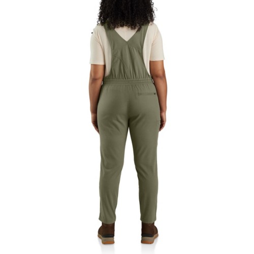 Women's Carhartt Force Relaxed Fit Ripstop Overalls - Primary Image