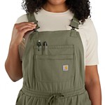 Women's Carhartt Force Relaxed Fit Ripstop Overalls - Thumbnail 4 of 5