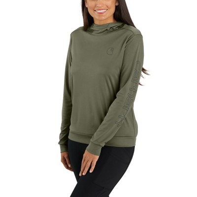 Women's Carhartt Sun Defender Long Sleeve Cowl Neck Print shirt