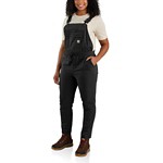 Women's Carhartt Force Relaxed Fit Ripstop Overalls - Thumbnail 1 of 3