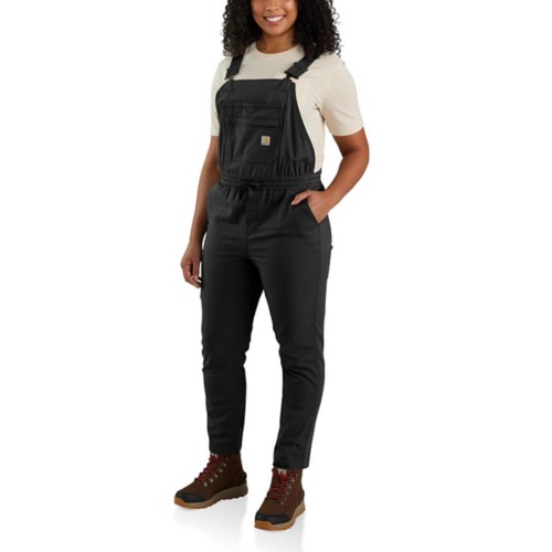 Women's Carhartt Force Relaxed Fit Ripstop Overalls - Primary Image