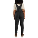 Women's Carhartt Force Relaxed Fit Ripstop Overalls - Thumbnail 2 of 3