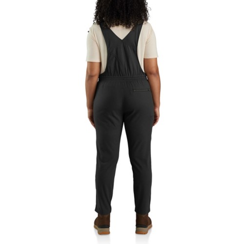 Women's Carhartt Force Relaxed Fit Ripstop Overalls - Primary Image