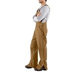 Men's Carhartt Zip To Thigh Bib Overall - Thumbnail 3 of 5