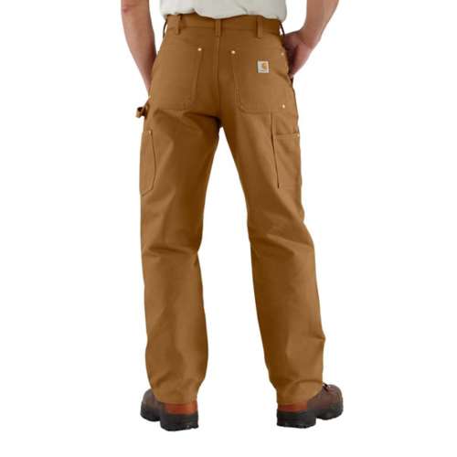Men's Carhartt Firm Duck Double-Front Dungaree Cargo Work Pants