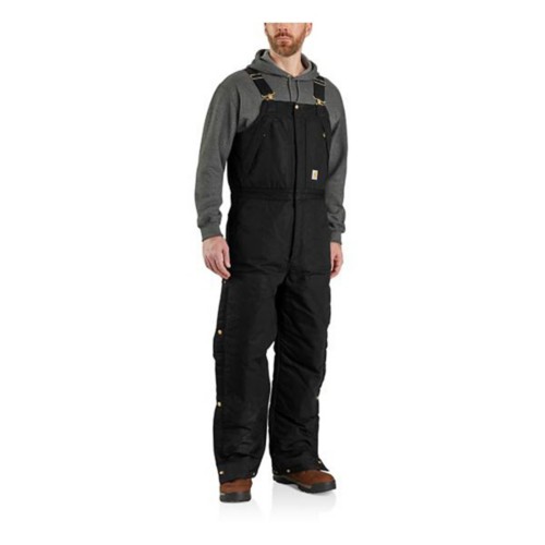 Men's Carhartt Loose Fit Firm Duck Extreme Warmth Rating Insulated Bib Overall - Primary Image