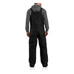Men's Carhartt Loose Fit Firm Duck Extreme Warmth Rating Insulated Bib Overall - Thumbnail 2 of 6