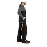 Men's Carhartt Loose Fit Firm Duck Extreme Warmth Rating Insulated Bib Overall - Thumbnail 3 of 6