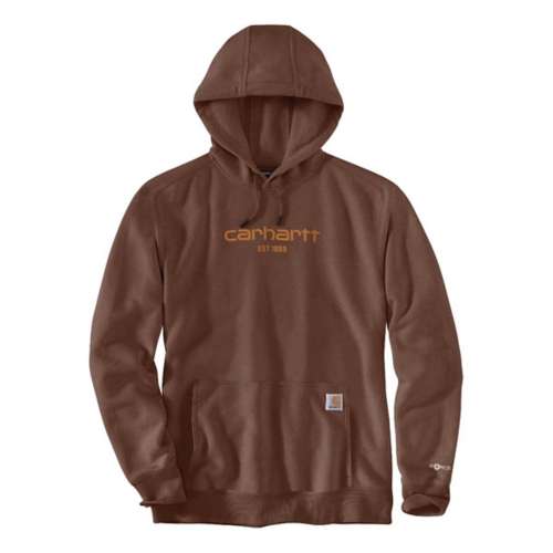 Men's Carhartt Force Relaxed Fit Lightweight Logo Graphic Hoodie