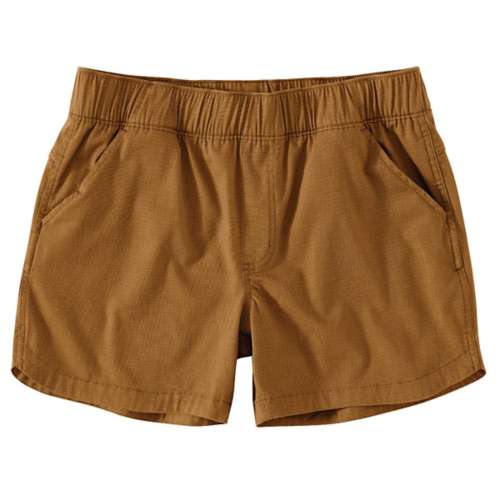 Women's Carhartt Force Relaxed Fit Ripstop Hybrid Pepe shorts