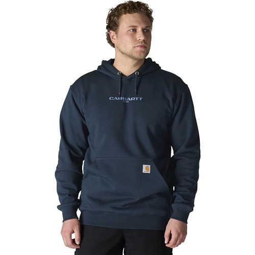 Men's Carhartt Rain Defender Loose Fit Midweight 1889 Graphic Hoodie - Primary Image