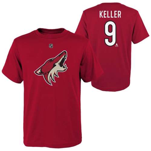 Genuine Stuff Kids' Arizona Coyotes Clayton Keller #9 Player T-Shirt