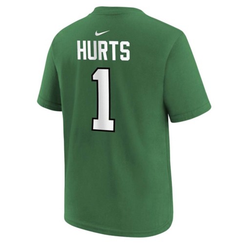 Nike Kids' Philadelphia Eagles Jalen Hurts #1 Retro T-Shirt - Primary Image
