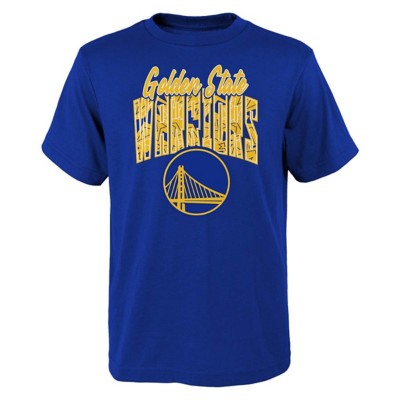 Genuine Stuff Kids' Golden State Warriors Tri Ball T-Shirt