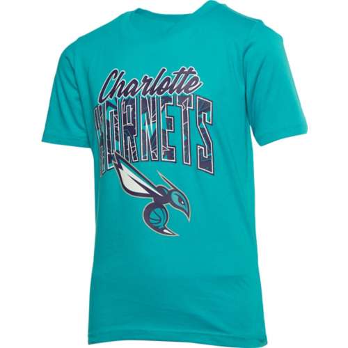 Genuine Stuff Kids' Charlotte Hornets Tri Ball T-Shirt