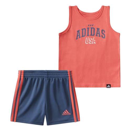 Baby Boys' adidas USA Tank Tank Top and Shorts Set