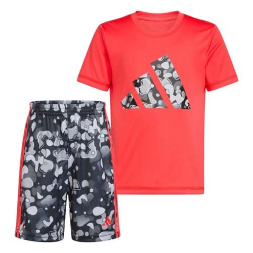 Toddler adidas Printed Pebble T-Shirt and Shorts Set