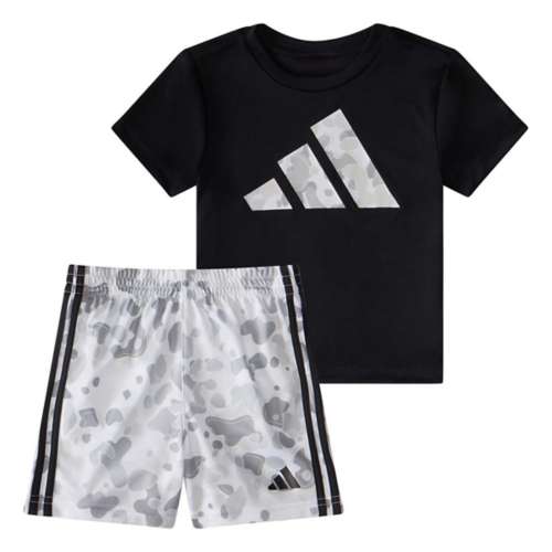 Baby child adidas Printed Pebble T-Shirt and Shorts Set