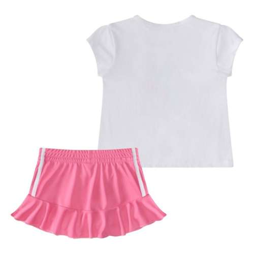 Baby Girls' adidas Pleated T-Shirt and Skort Set