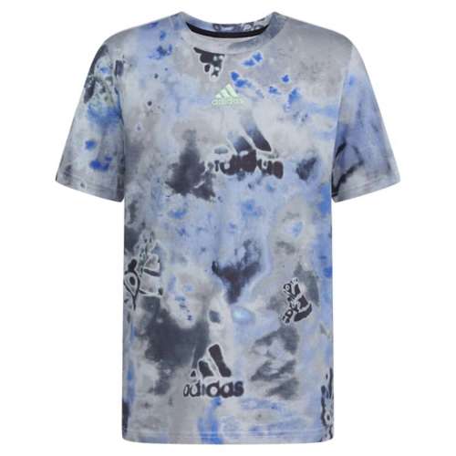 Boys' adidas Printed Logo Wash T-Shirt