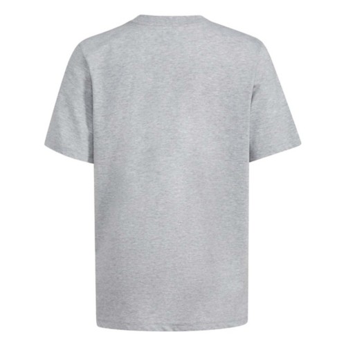 Boys Adidas USA Logo T Shirt 4 Grey Heather