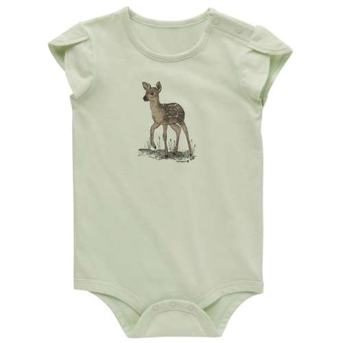 Baby Girls' Carhartt Deer Petal Sleeve Onesie
