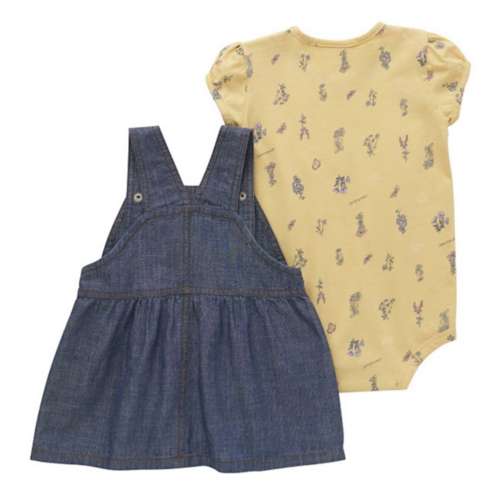 Baby Girls' Carhartt Printed Onesie and camouflage dress Set