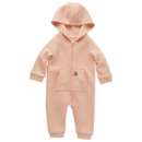 Baby Carhartt Fleece Front Zip Hooded Long Sleeve Coverall