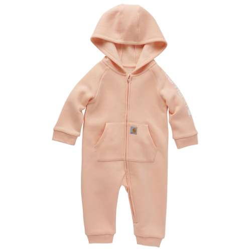 Baby Carhartt Fleece Front Zip Hooded Coverall
