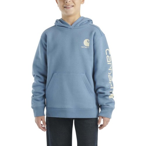 Boys Carhartt Logo Graphic Hoodie SCHEELS