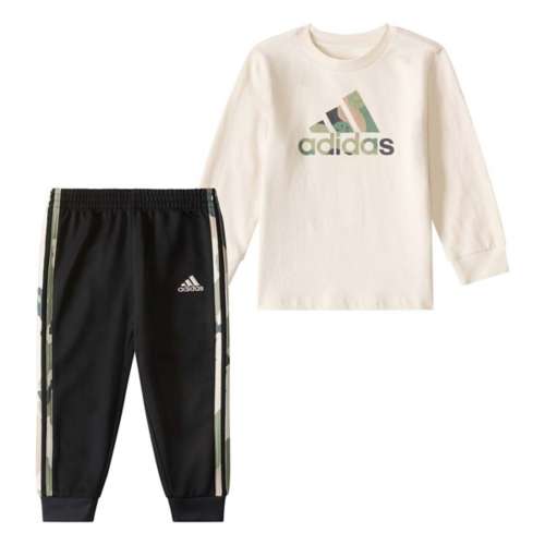 Shirt and Joggers Set Witzenberg Sneakers Sale Online adidas cq2198 women black hair color ideas Baby Boys adidas feet Camo Big Logo T