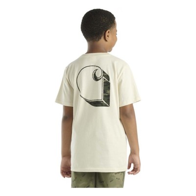 Boys' Carhartt Camo Logo "C" T-Shirt