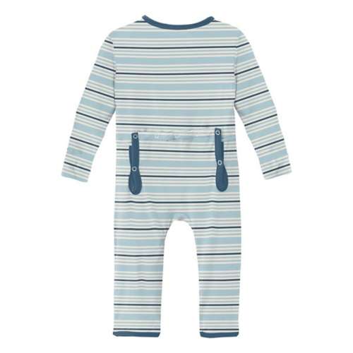 Baby Kickee Pants Coverall 2 Way Zipper leggings