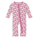 Baby Kickee Pants Muffin Ruffle Coveral 2 Way Zipper Pajamas