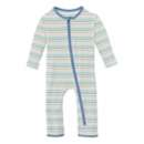 Baby Kickee Pants Coverall 2 Way Zipper Pajamas