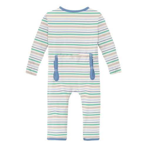 Baby Kickee Pants Coverall 2 Way Zipper Pajamas