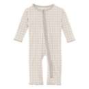 Baby Kickee Pants Muffin Ruffle Coveral 2 Way Zipper Pajamas