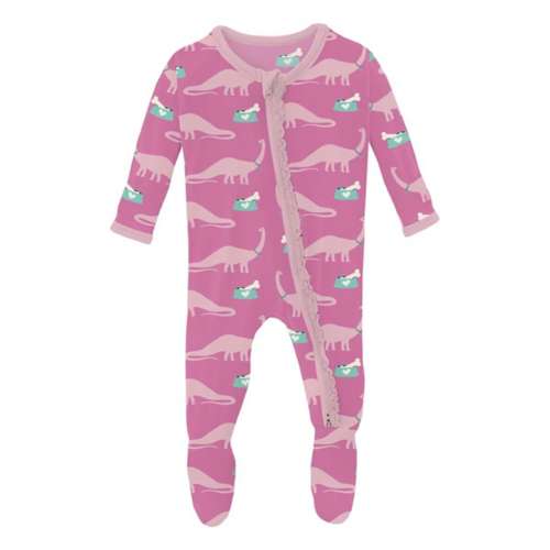 Baby Kickee Pants Muffin Ruffle Footie Pajamas