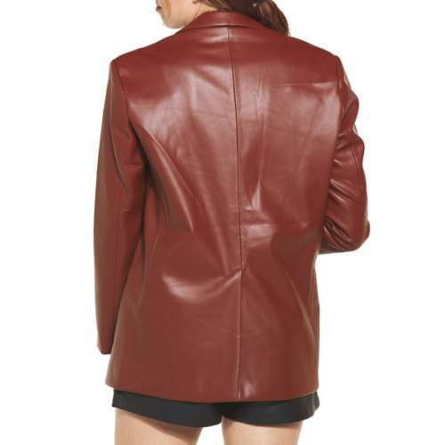 Women's Steve Madden Imaan Faux Leather Blazer