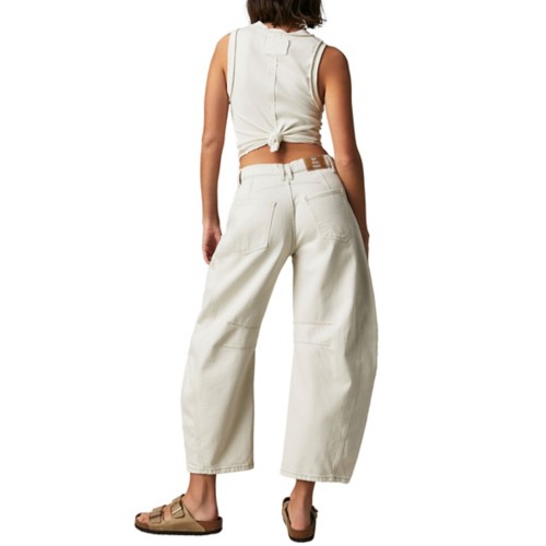 Women's Free People Good Luck Relaxed Fit Barrel Jeans